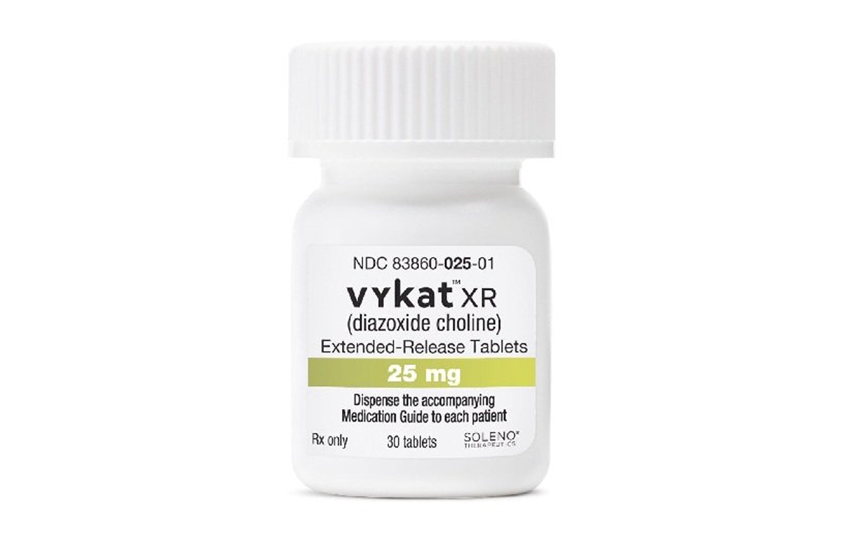 二氮嗪胆碱缓释片(Diazoxide Choline)