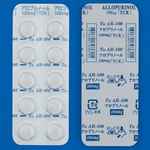 Allopurinol别嘌醇片100mg「TCK」：100片