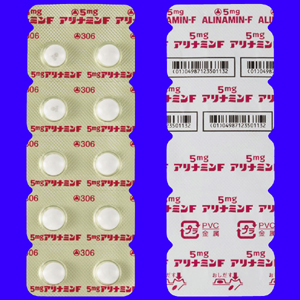 Alinamin-F呋喃硫胺片5mg:100片