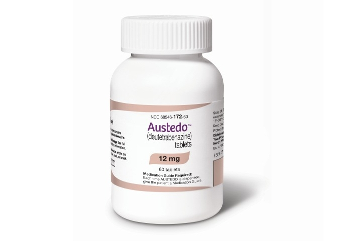 氘代丁苯那嗪 deutetrabenazine Austedo