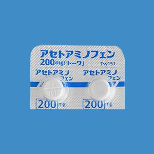 Acetaminophen对乙酰氨基酚片200mg「東和」：100片