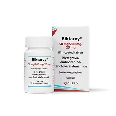 比克恩丙诺 Bictegravir Sodium/Emtricitabine/Tenofovir Alafenamide FumarateBiktarvy