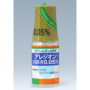 Alesion盐酸依匹斯汀滴眼液0.05%:5ml×1支