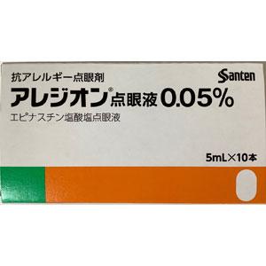 Alesion盐酸依匹斯汀滴眼液0.05%:5ml×10支