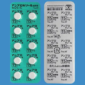 Ambroxol Hydrochloride盐酸氨溴索片15mg「東和」：100片