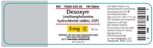 诺罗丁 methamphetamine hydrochloride tabletsDesoxyn
